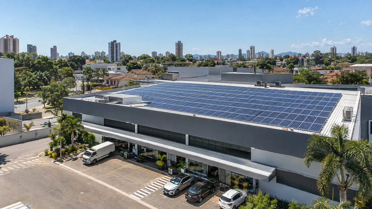 Grid zero: quando a energia solar acompanha o consumo da empresa