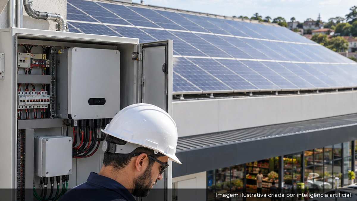 Solar Grid Zero no comércio: quando limitar a injeção faz sentido